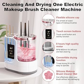 2 IN 1 MAKEUP BRUSH CLEANER - منظف فرش المكياج ٢ في ١