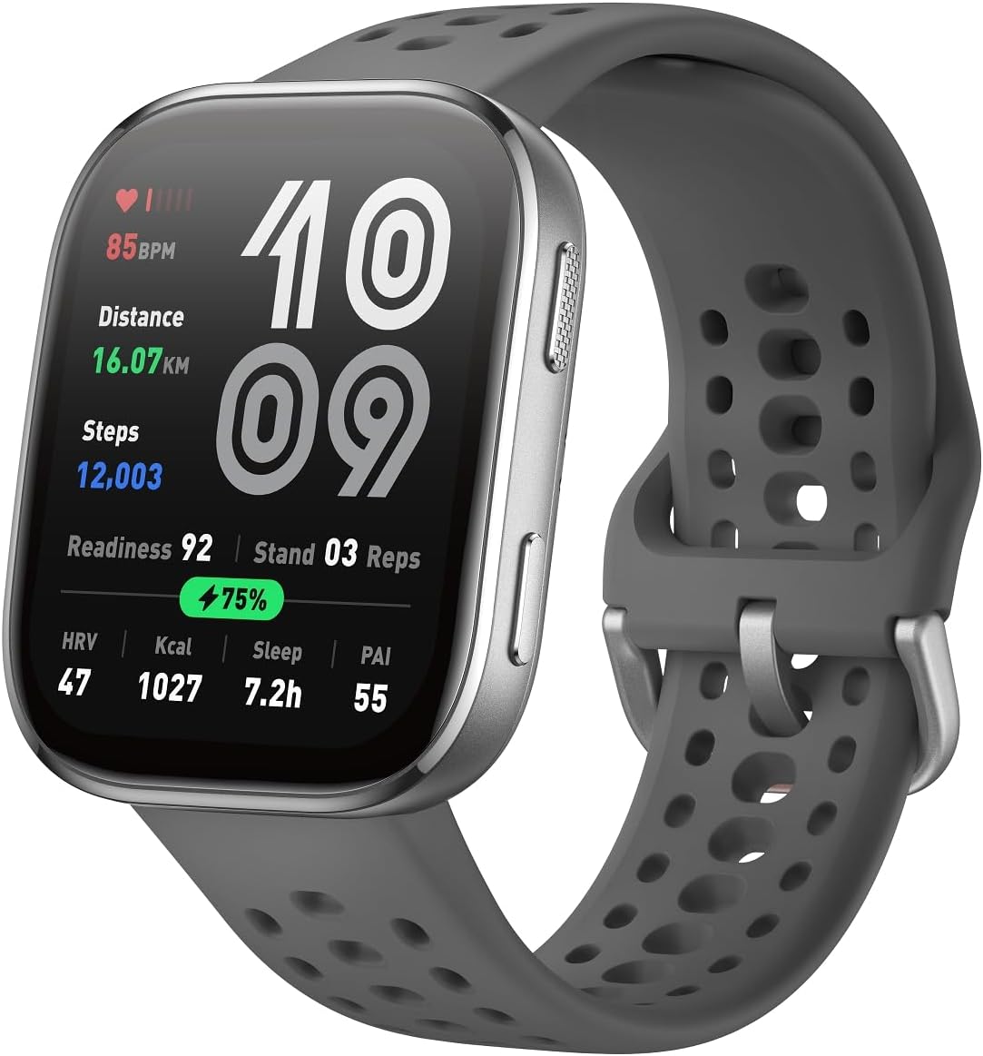 Smart Watch 46mm – 14 Day Battery, 1.97" AMOLED Display, GPS, Bluetooth Call & Text, Health & Fitness Tracker