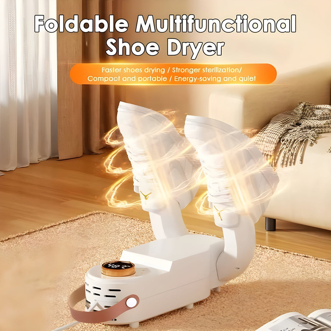 Smart Shoe Dryer Machine جهاز تجفيف الأحذية الذكي – آمن وهادئ وفعّال