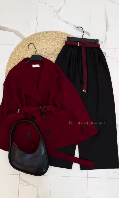 Perfect Combo: Shirt, Pants & Sneakers& Bag "التركيبة المثالية: قميص، بنطال وأحذية رياضية!" – Dark Brown